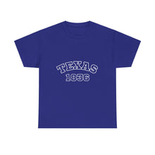 Load image into Gallery viewer, Texas 1836 Unisex Heavy Cotton Tee