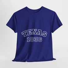 Load image into Gallery viewer, Texas 1836 Unisex Heavy Cotton Tee