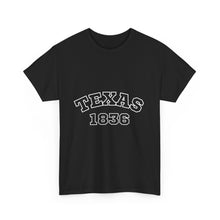 Load image into Gallery viewer, Texas 1836 Unisex Heavy Cotton Tee