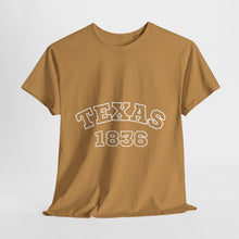 Load image into Gallery viewer, Texas 1836 Unisex Heavy Cotton Tee