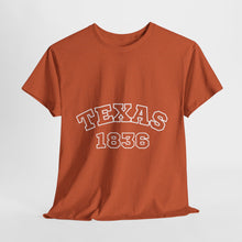 Load image into Gallery viewer, Texas 1836 Unisex Heavy Cotton Tee