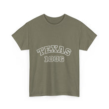 Load image into Gallery viewer, Texas 1836 Unisex Heavy Cotton Tee