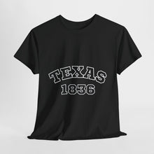 Load image into Gallery viewer, Texas 1836 Unisex Heavy Cotton Tee