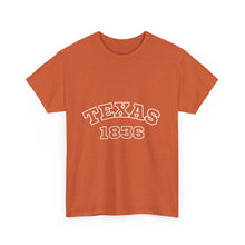 Load image into Gallery viewer, Texas 1836 Unisex Heavy Cotton Tee
